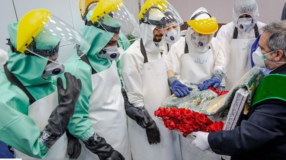 غسالخانه بهشت زهرا (س) در روزهای مبارزه با کرونا