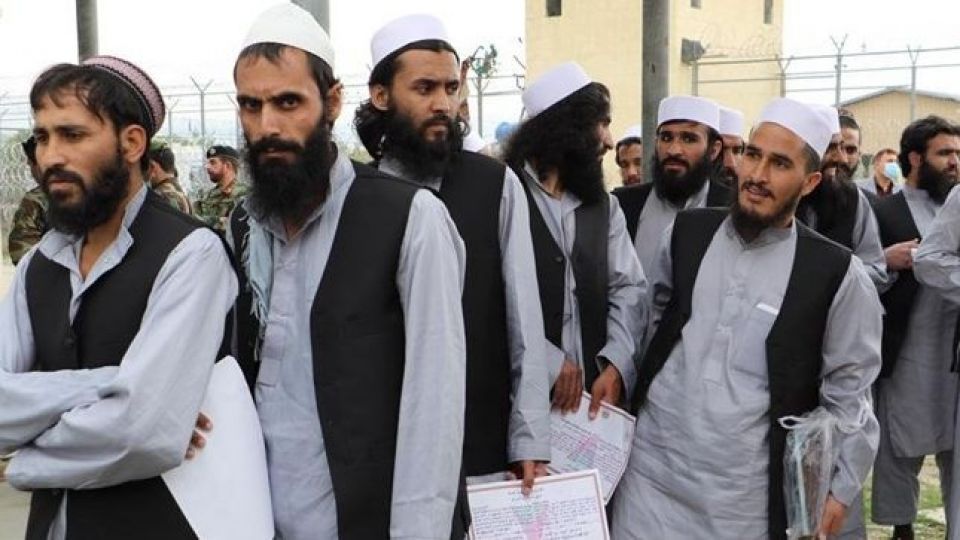 توقف آزادی زندانیان طالبان از سوی دولت افغانستان