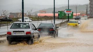 وضعیت جاده‌ها؛ بارش باران در برخی از محورها