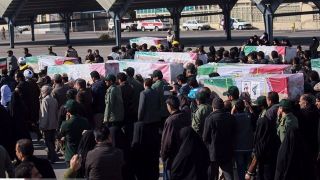 ورود پیکر شهدای حادثه تروریستی به اصفهان