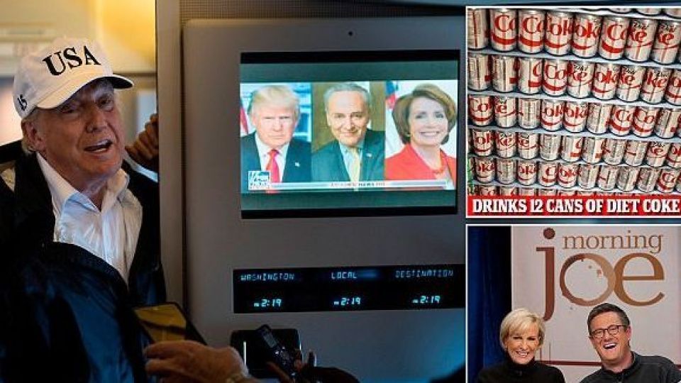 برخی عادات روزانه ترامپ؛ از خوردن ۱۲ قوطی نوشابه تا تماشای سیانان برخی عادات روزانه ترامپ؛ از خوردن ۱۲ قوطی نوشابه تا تماشای سیانان