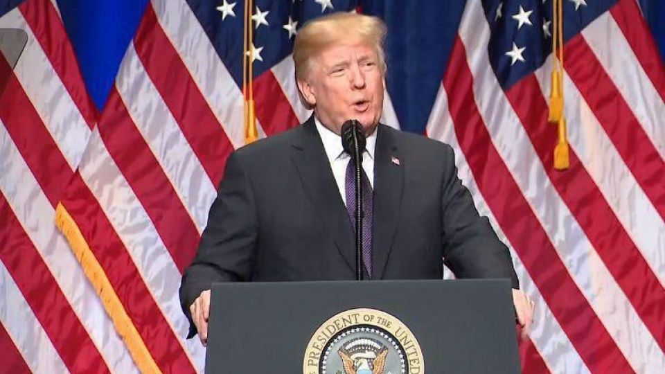 ترامپ: من حاضر نشدم پایبندی ایران را تایید کنم چون ایران از توافق انحراف داشته و من مقدمات تحریم سپاه را فراهم کردم ترامپ: من حاضر نشدم پایبندی ایران را تایید کنم چون ایران از توافق انحراف داشته و من مقدمات تحریم سپاه را فراهم کردم