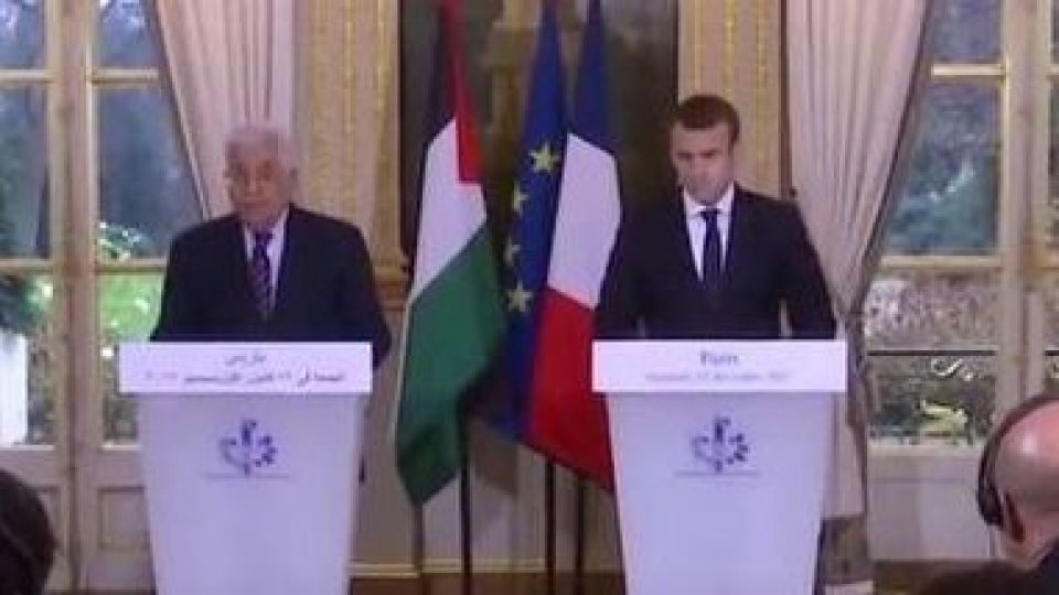 ماکرون: در زمان مناسب کشور فلسطین را به رسمیت خواهیم شناخت ماکرون: در زمان مناسب کشور فلسطین را به رسمیت خواهیم شناخت