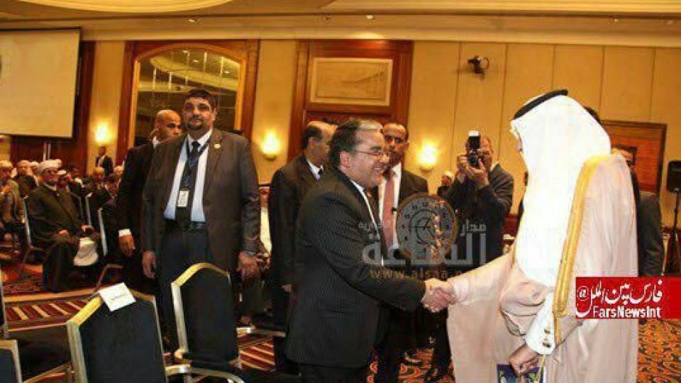توضیح سفیر ایران در اردن درباره مصافحه با سفیر سعودی توضیح سفیر ایران در اردن درباره مصافحه با سفیر سعودی