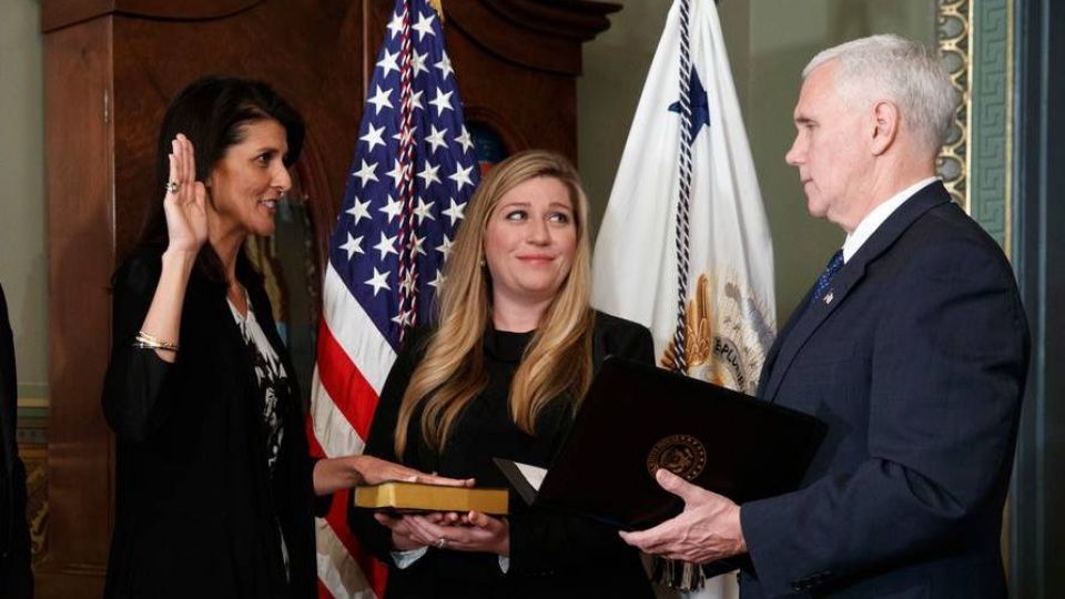 نیکی هیلی و مایک پنس نامزدهای انتخابات آتی آمریکا؟! نیکی هیلی و مایک پنس نامزدهای انتخابات آتی آمریکا؟!