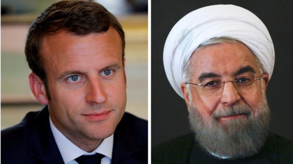 امانوئل مکرون در تماس تلفنی با روحانی: اتحادیه اروپا و بویژه فرانسه کاملا از برجام دفاع کرده/ ما صددرصد در برجام باقی می مانیم/ روحانی: ایران هیچ محدودیتی را بیشتر از تعهداتش نمیپذیرد امانوئل مکرون در تماس تلفنی با روحانی: اتحادیه اروپا و بویژه فرانسه کاملا از برجام دفاع کرده/ ما صددرصد در برجام باقی می مانیم/ روحانی: ایران هیچ محدودیتی را بیشتر از تعهداتش نمیپذیرد