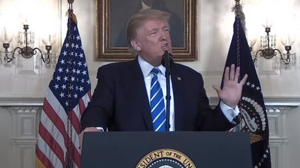 ترامپ: از برجام خارج میشویم/ بالاترین سطح تحریمها را علیه ایران اعمال میکنیم ترامپ: از برجام خارج میشویم/ بالاترین سطح تحریمها را علیه ایران اعمال میکنیم