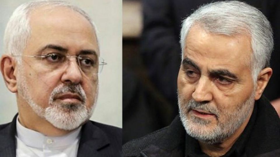 قیچی ظریف و سلیمانی در حال دریدن برنامههای آمریکاست قیچی ظریف و سلیمانی در حال دریدن برنامههای آمریکاست