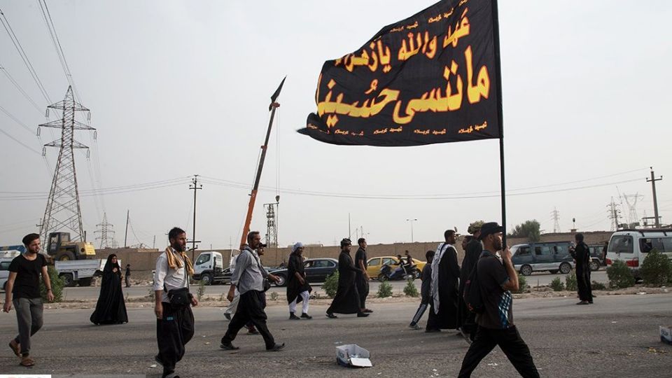 پیاده روی اربعین در ناصریه عراق پیاده روی اربعین در ناصریه عراق