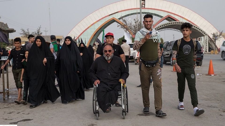 پیاده روی اربعین در ناصریه عراق پیاده روی اربعین در ناصریه عراق