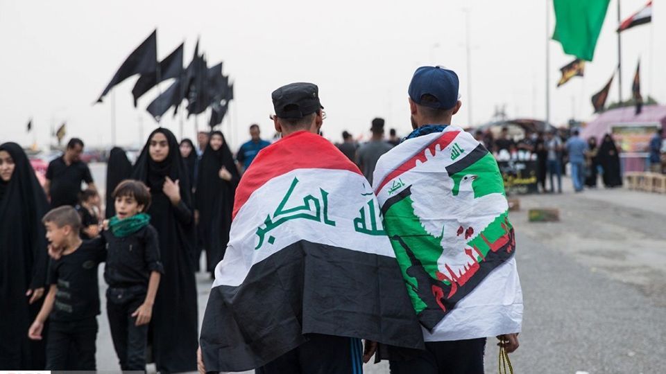 پیاده روی اربعین در ناصریه عراق پیاده روی اربعین در ناصریه عراق