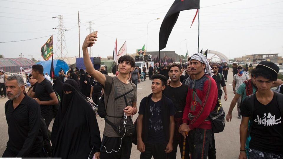 پیاده روی اربعین در ناصریه عراق پیاده روی اربعین در ناصریه عراق