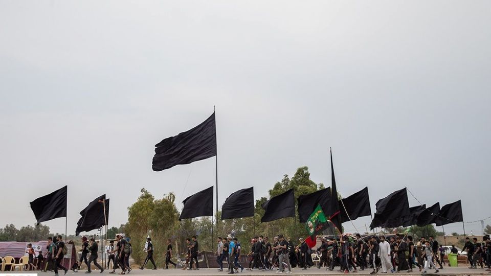 پیاده روی اربعین در ناصریه عراق پیاده روی اربعین در ناصریه عراق