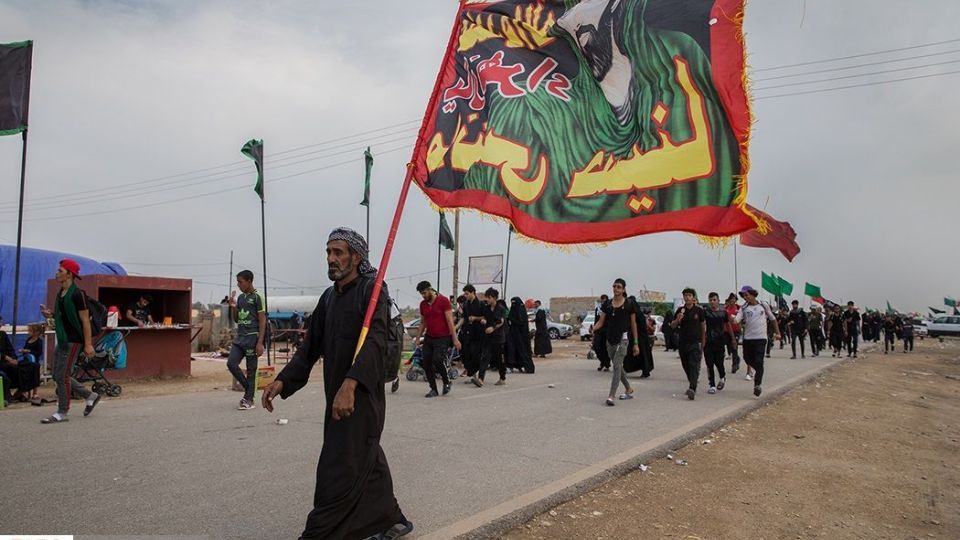 پیاده روی اربعین در ناصریه عراق پیاده روی اربعین در ناصریه عراق