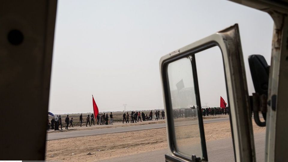 پیاده روی اربعین در ناصریه عراق پیاده روی اربعین در ناصریه عراق