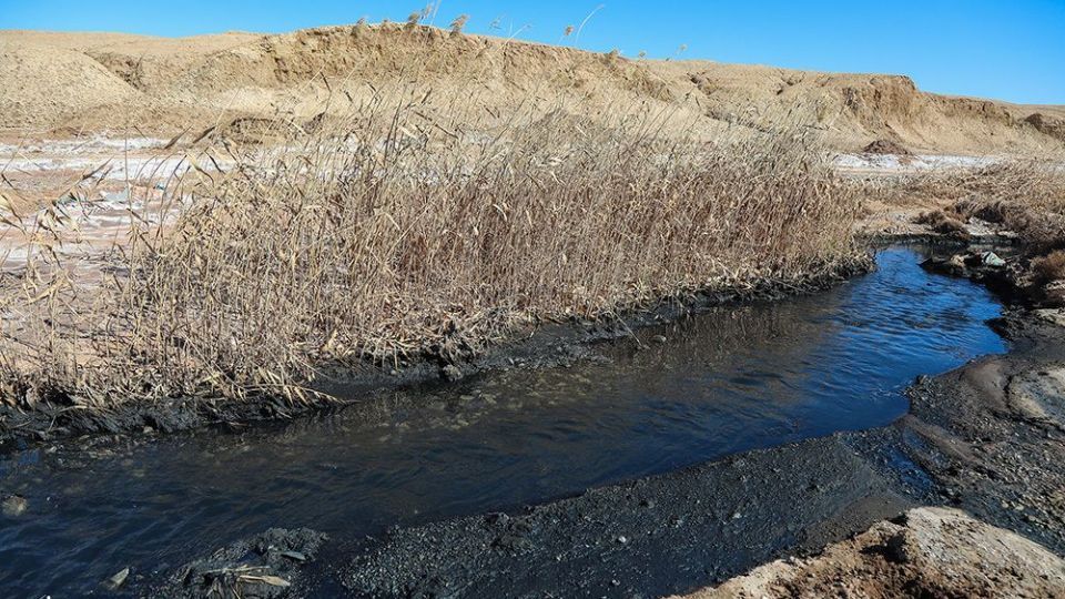 معضل زیست محیطی فاضلاب شهرک شکوهیه _قم معضل زیست محیطی فاضلاب شهرک شکوهیه _قم