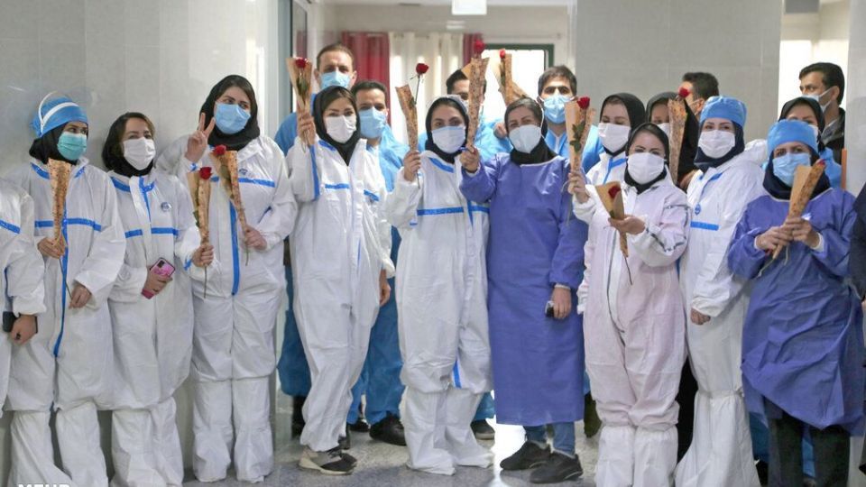 روز پرستار با پرستاران بخش کرونا روز پرستار با پرستاران بخش کرونا