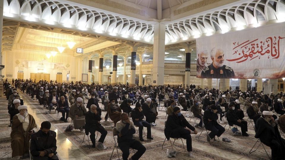 آیین بزرگداشت آیت الله مصباح یزدی - حرم حضرت معصومه (س) آیین بزرگداشت آیت الله مصباح یزدی - حرم حضرت معصومه (س)