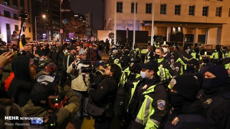 تظاهرات طرفداران ترامپ در واشنگتن تظاهرات طرفداران ترامپ در واشنگتن