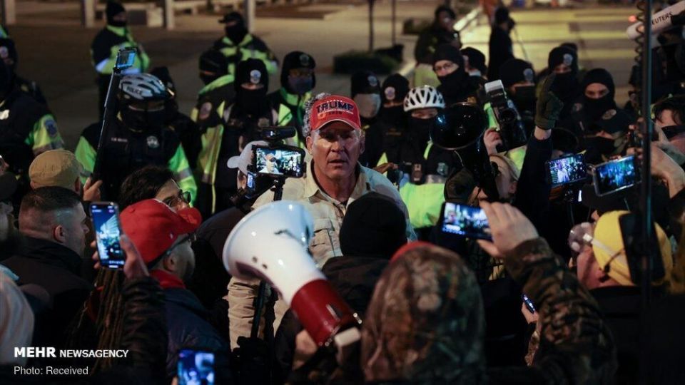 تظاهرات طرفداران ترامپ در واشنگتن تظاهرات طرفداران ترامپ در واشنگتن