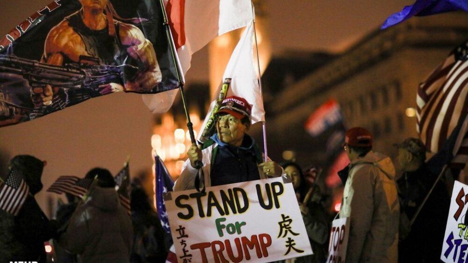 تظاهرات طرفداران ترامپ در واشنگتن تظاهرات طرفداران ترامپ در واشنگتن