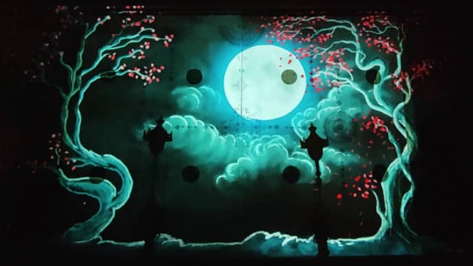 "گنجینه گلستان"، ویدئومپینگ نقاشی ها و نسخ خطی کاخ گلستان بر روی عمار ت تخت مرمر
