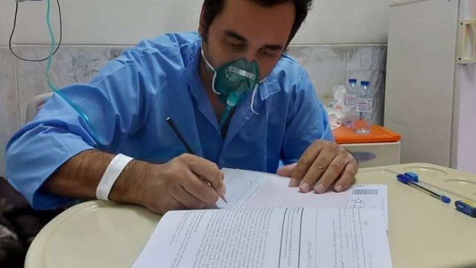 برگزاری کنکور داوطلبان کرونایی تهران، در بیمارستان طالقانی برگزاری کنکور داوطلبان کرونایی تهران، در بیمارستان طالقانی