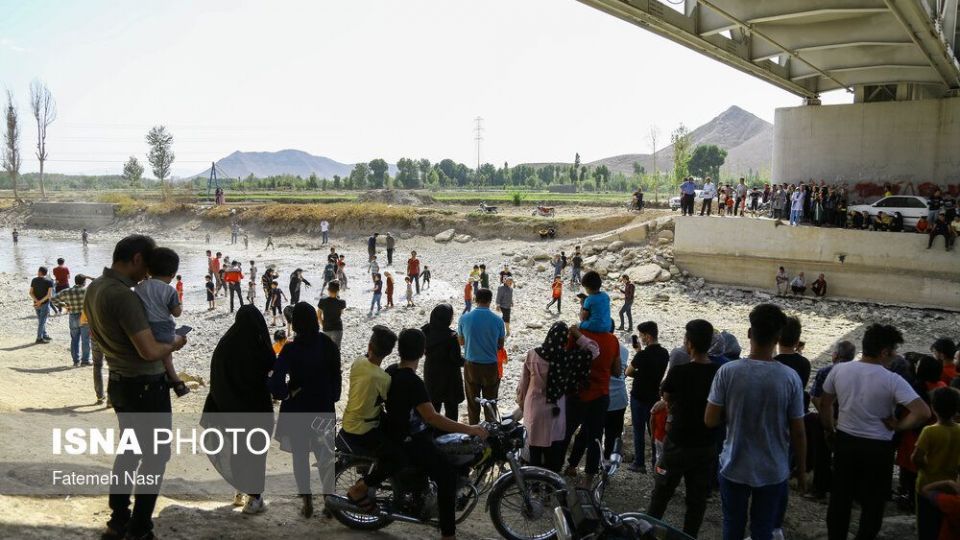 افزایش خروجی آب سد زاینده رود افزایش خروجی آب سد زاینده رود