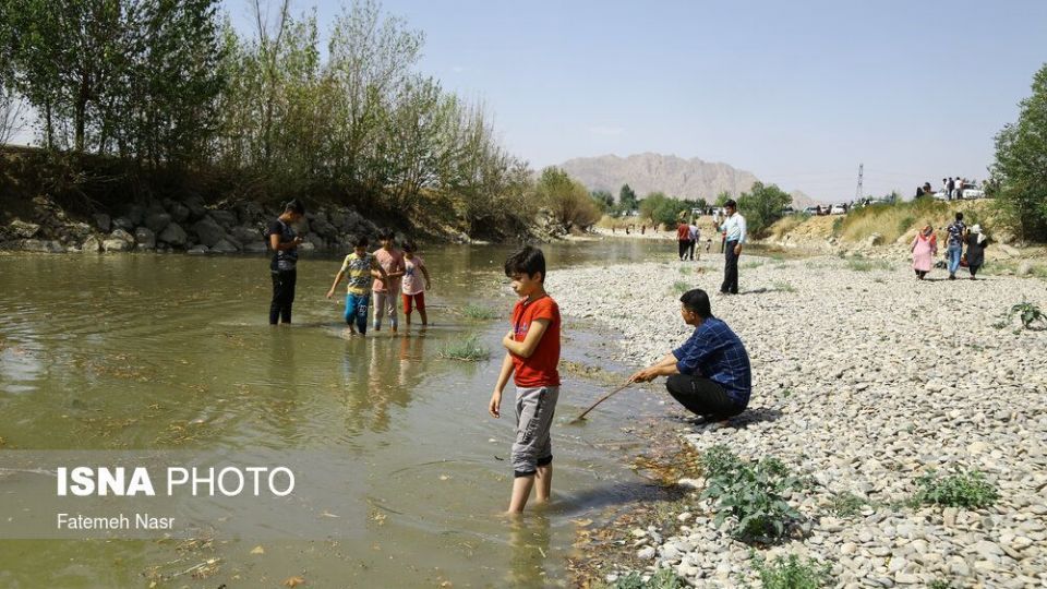 افزایش خروجی آب سد زاینده رود افزایش خروجی آب سد زاینده رود