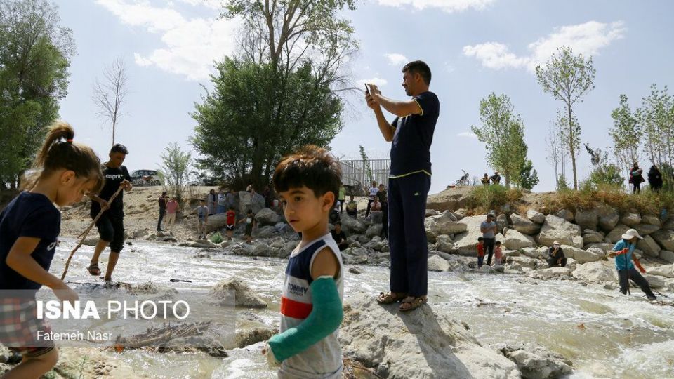 افزایش خروجی آب سد زاینده رود افزایش خروجی آب سد زاینده رود