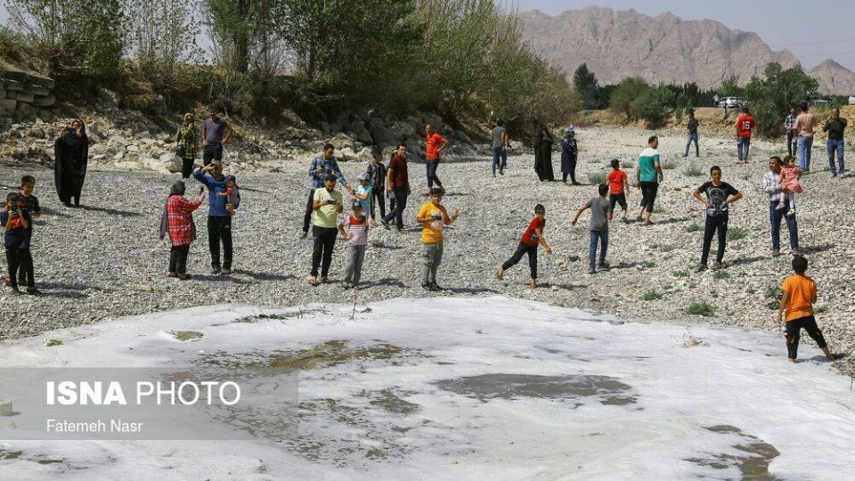 افزایش خروجی آب سد زاینده رود افزایش خروجی آب سد زاینده رود