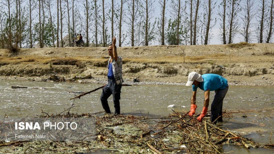 افزایش خروجی آب سد زاینده رود افزایش خروجی آب سد زاینده رود