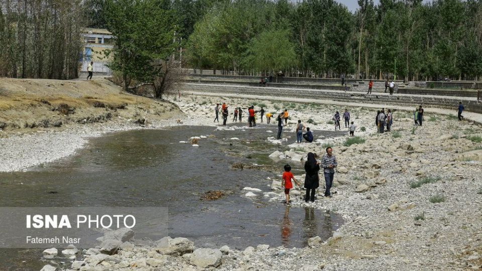 افزایش خروجی آب سد زاینده رود افزایش خروجی آب سد زاینده رود