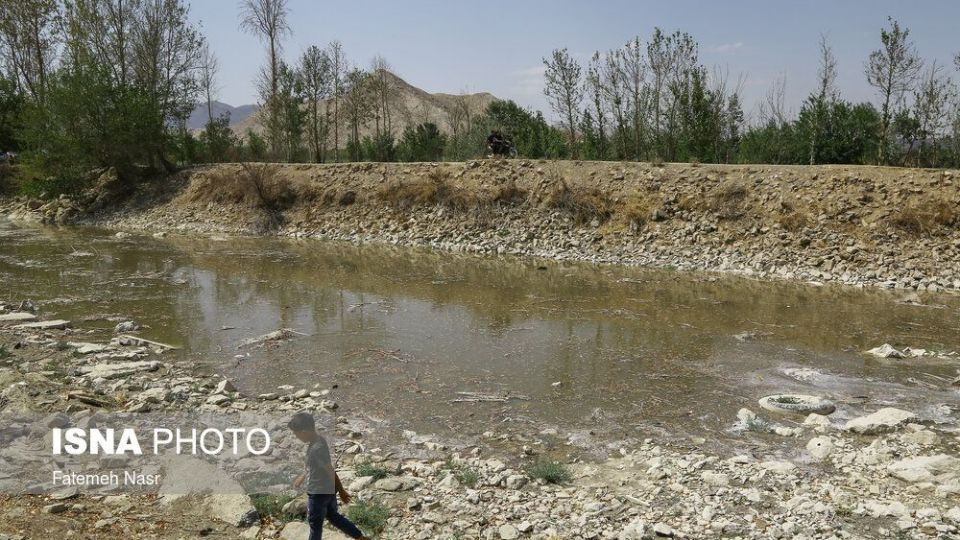 افزایش خروجی آب سد زاینده رود افزایش خروجی آب سد زاینده رود