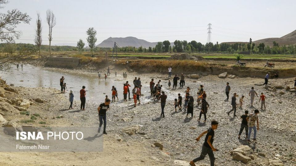 افزایش خروجی آب سد زاینده رود افزایش خروجی آب سد زاینده رود