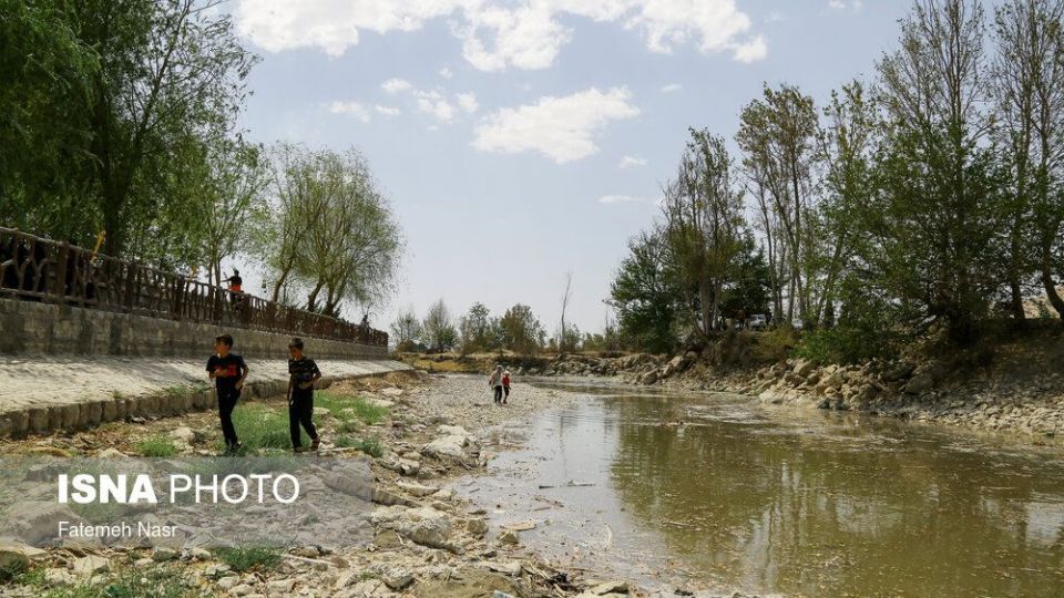 افزایش خروجی آب سد زاینده رود افزایش خروجی آب سد زاینده رود