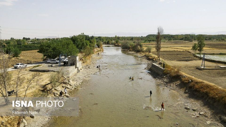 افزایش خروجی آب سد زاینده رود افزایش خروجی آب سد زاینده رود