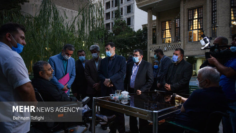 دیدار رئیس بنیاد شهید با جانبازان مرکز ثارالله دیدار رئیس بنیاد شهید با جانبازان مرکز ثارالله