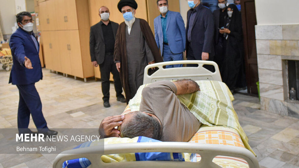 دیدار رئیس بنیاد شهید با جانبازان مرکز ثارالله دیدار رئیس بنیاد شهید با جانبازان مرکز ثارالله