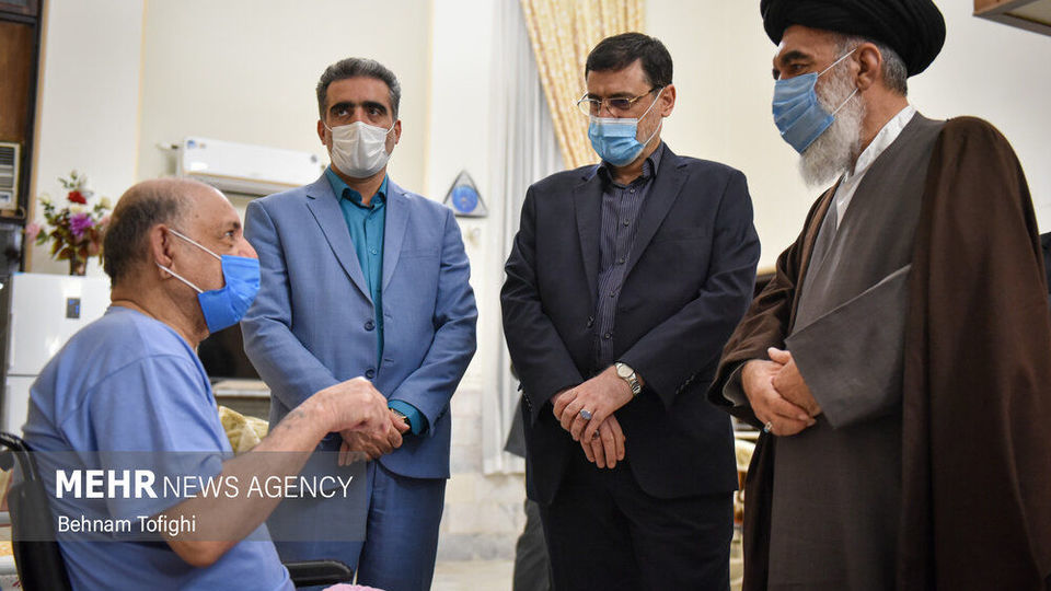 دیدار رئیس بنیاد شهید با جانبازان مرکز ثارالله دیدار رئیس بنیاد شهید با جانبازان مرکز ثارالله