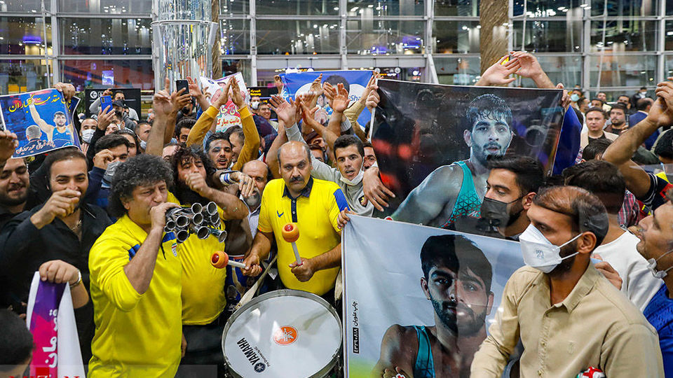 بازگشت تیم ملی کشتی فرنگی بازگشت تیم ملی کشتی فرنگی