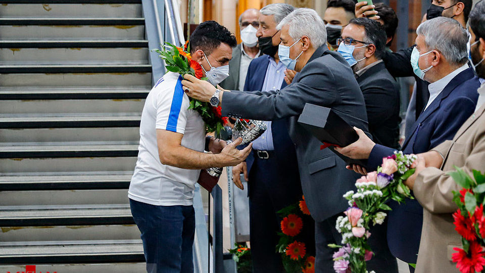 بازگشت تیم ملی کشتی فرنگی بازگشت تیم ملی کشتی فرنگی