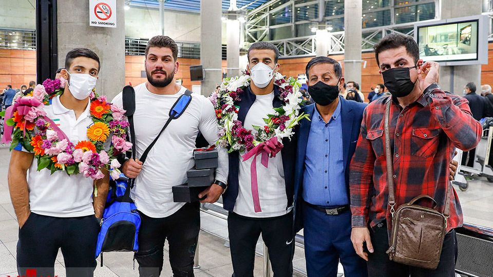 بازگشت تیم ملی کشتی فرنگی بازگشت تیم ملی کشتی فرنگی