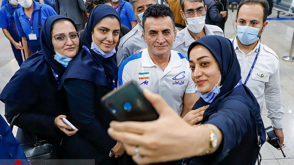 بازگشت تیم ملی کشتی فرنگی بازگشت تیم ملی کشتی فرنگی