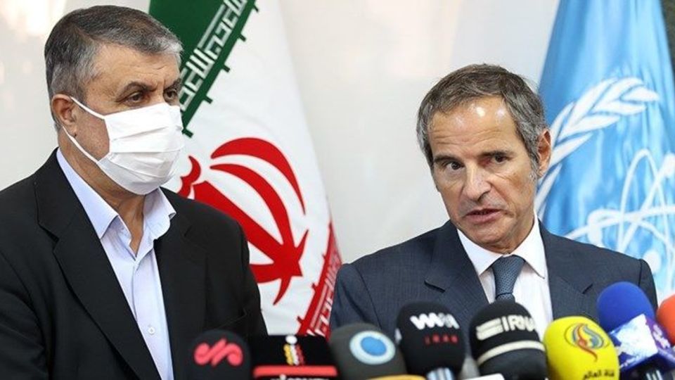 گروسی در نشست خبری با اسلامی: تلاش می کنیم نشست امروز نتیجه گیری مثبتی داشته باشد گروسی در نشست خبری با اسلامی: تلاش می کنیم نشست امروز نتیجه گیری مثبتی داشته باشد