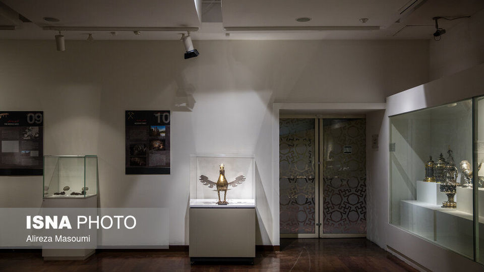 نمایش دستاوردهای معدنکاوی ایران و آلمان در موزه ملی نمایش دستاوردهای معدنکاوی ایران و آلمان در موزه ملی