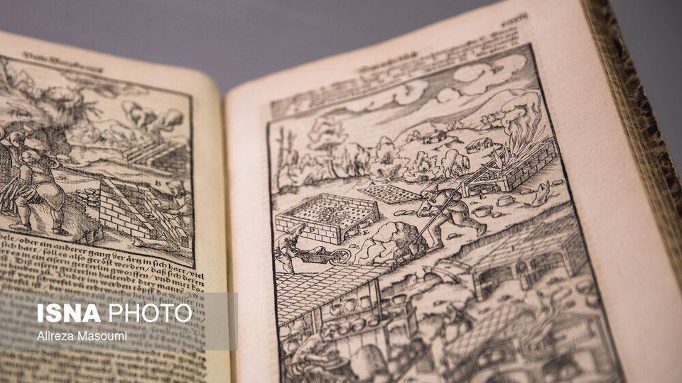 نمایش دستاوردهای معدنکاوی ایران و آلمان در موزه ملی نمایش دستاوردهای معدنکاوی ایران و آلمان در موزه ملی