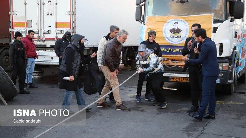 رکوردشکنی گیتی موسوی، قویترین زن جهان در تبریز رکوردشکنی گیتی موسوی، قویترین زن جهان در تبریز