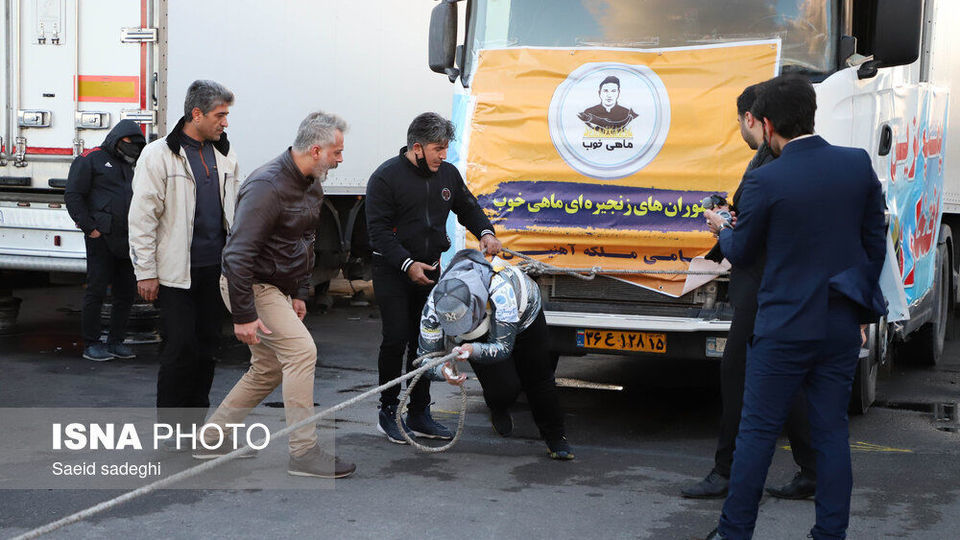 رکوردشکنی گیتی موسوی، قویترین زن جهان در تبریز رکوردشکنی گیتی موسوی، قویترین زن جهان در تبریز