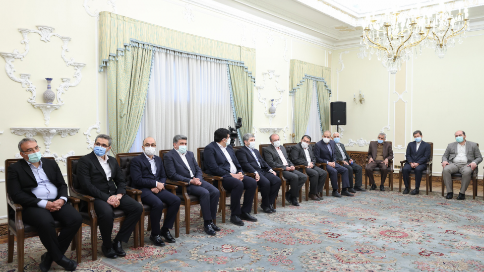 دیدار نوروزی مقامات کشوری و لشکری با رئیسجمهور دیدار نوروزی مقامات کشوری و لشکری با رئیسجمهور